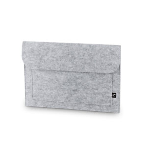 FELPY SLEEVE. Pasta para computador portátil em feltro reciclado (100% rPET)
