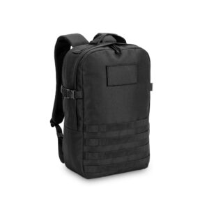 EDINBURGH BPACK. Mochila estilo militar em poliéster reciclado 600D, de alta densidade e forro em poliéster reciclado 210D 17'3"