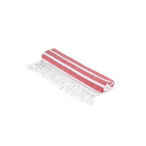 SARDENHA. Toalha de praia em algodão (70% reciclado) e poliéster (30% reciclado) (180 g/m²)