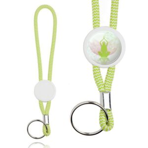 Tobby Porta-chaves tubular com ajuste e argola