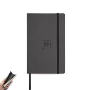 Flexy Bloco de notas A5, com capa em PU térmico maleável