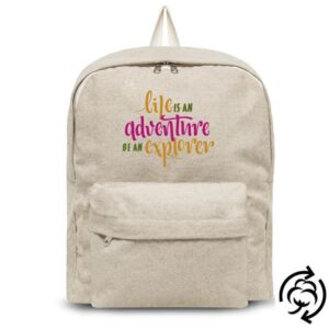 Cotback Mochila de algodão reciclado