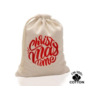 Cottoncord180 Saco 100% algodão 180g, com atilhos