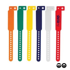 Frokk Pulseira de identificação inviolável de criança em vinil