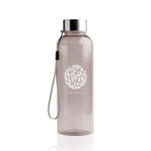 Tritanbottle Garrafa em tritan, tampa em aço com cordão, 500ml