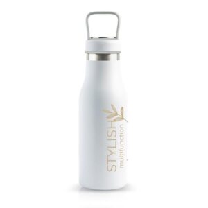 Liquiduo Garrafa térmica 510 ml com compartimento na tampa