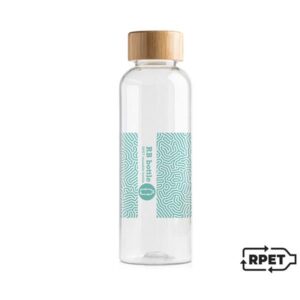 RB Bottle Garrafa em RPET 500ml com tampa em bambu