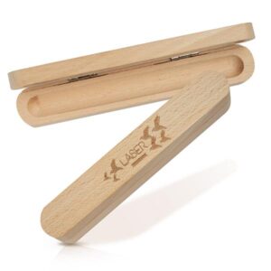 Wooxe Estojo em madeira para uma esferográfica