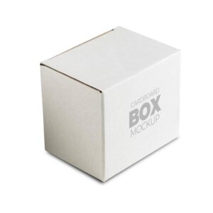 MugBox Caixa branca em cartão, para canecas