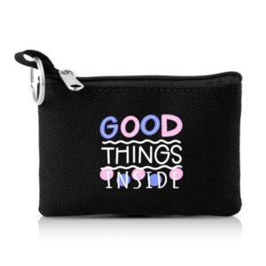 Clynt Porta-moedas em P-600D com porta-chaves